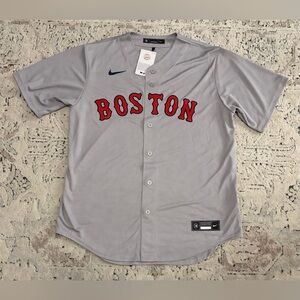 Nike Authentic Boston Red Sox MLB Baseball Gray Jersey Men’s Size: Large